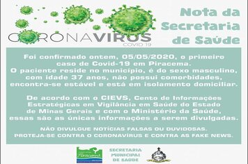 Foto - ORIENTAÇÕES DIVERSAS NO COMBATE AO COVID-19
